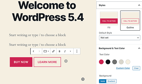 Νέα έκδοση WordPress 5.4 τι περιέχει  